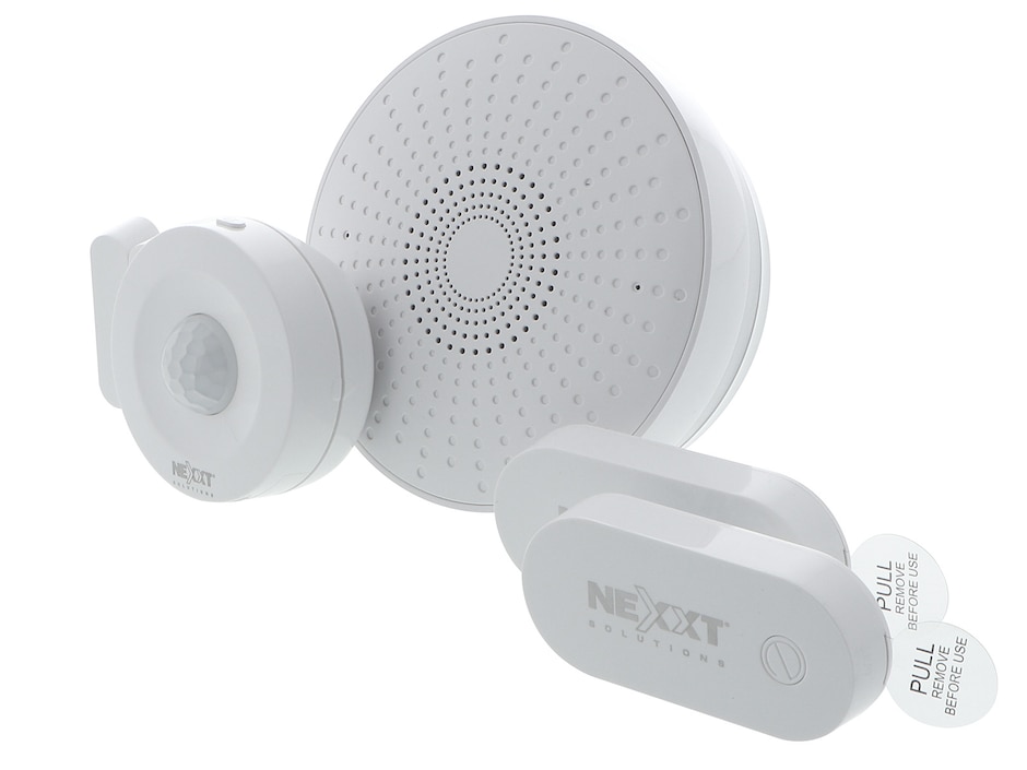 Set Alarma Inteligente con Sirena blanco 1