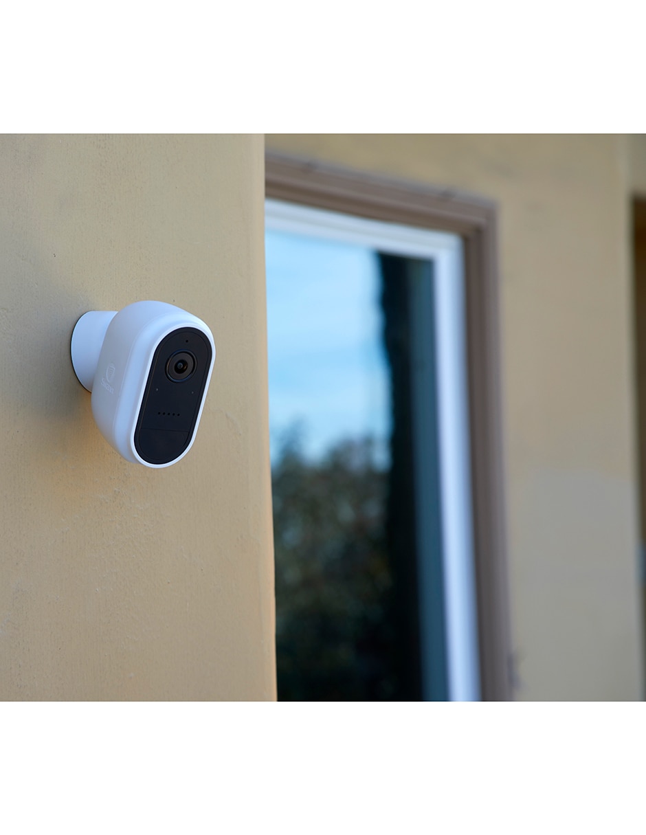 Cámara de seguridad inalámbrica Full HD 180° con capacidad para grabar para interior y exterior