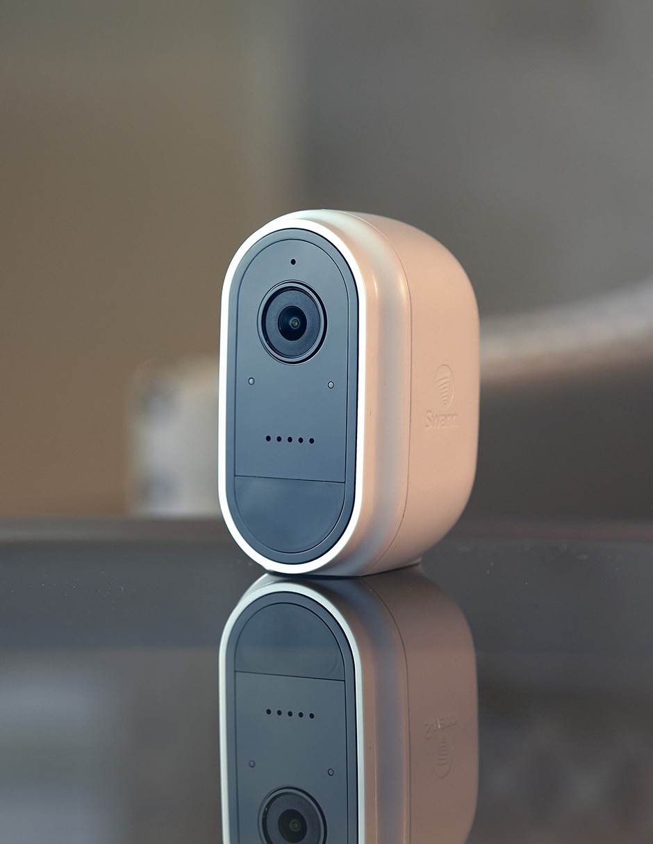 Cámara de seguridad inalámbrica Full HD 180° con capacidad para grabar para interior y exterior