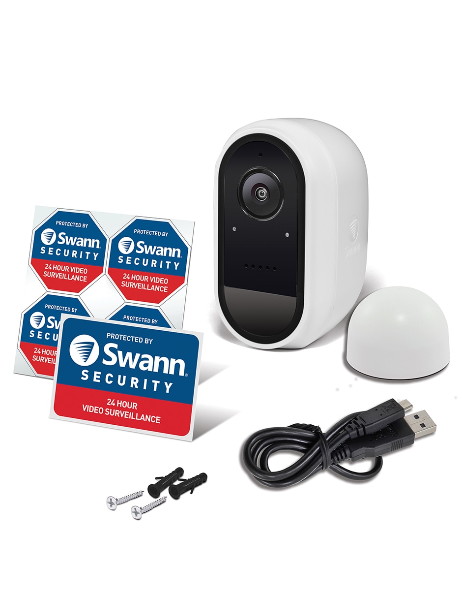 Cámara de seguridad inalámbrica Full HD 180° con capacidad para grabar para interior y exterior 7