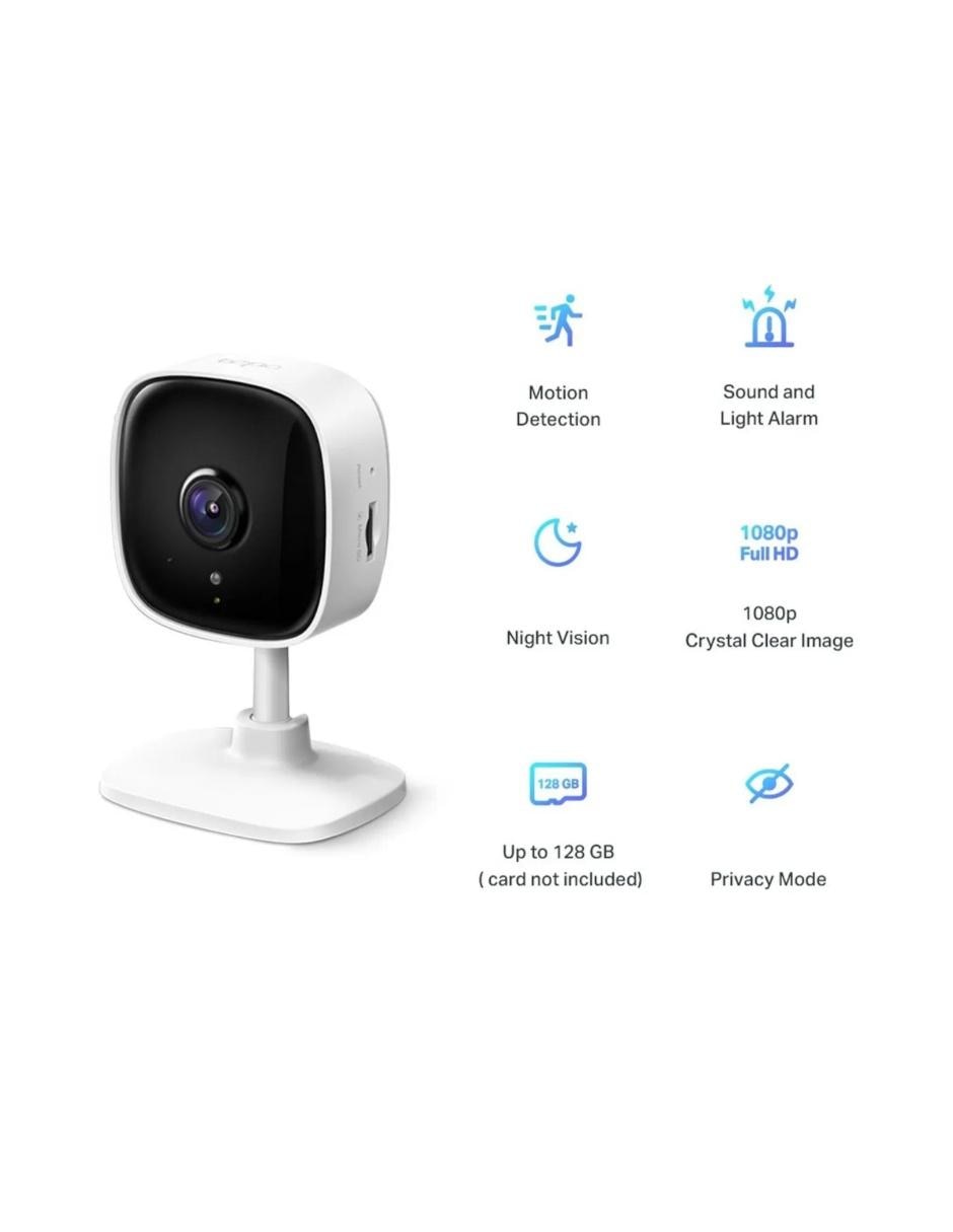 Cámara Inteligente de Vigilancia TAPO C100 1080p FHD 2.4GHz 150Mbps