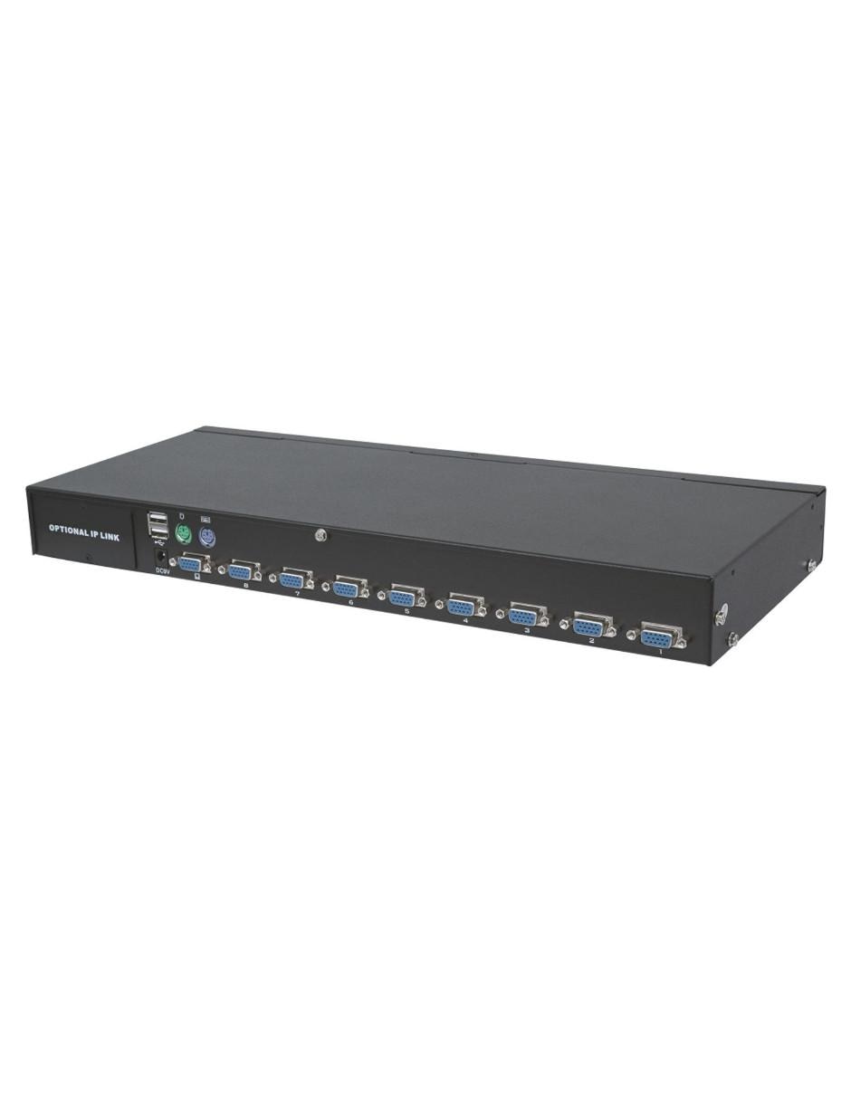 Switch Intellinet KVM 8 Puertos VGA USB PS2 506441