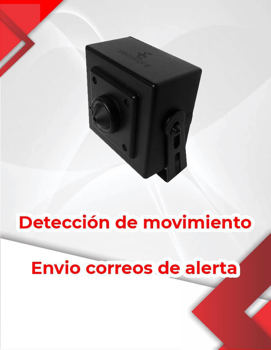Cámara individual de seguridad inalámbrica HD 70.4° con capacidad para grabar para interior y exterior 3