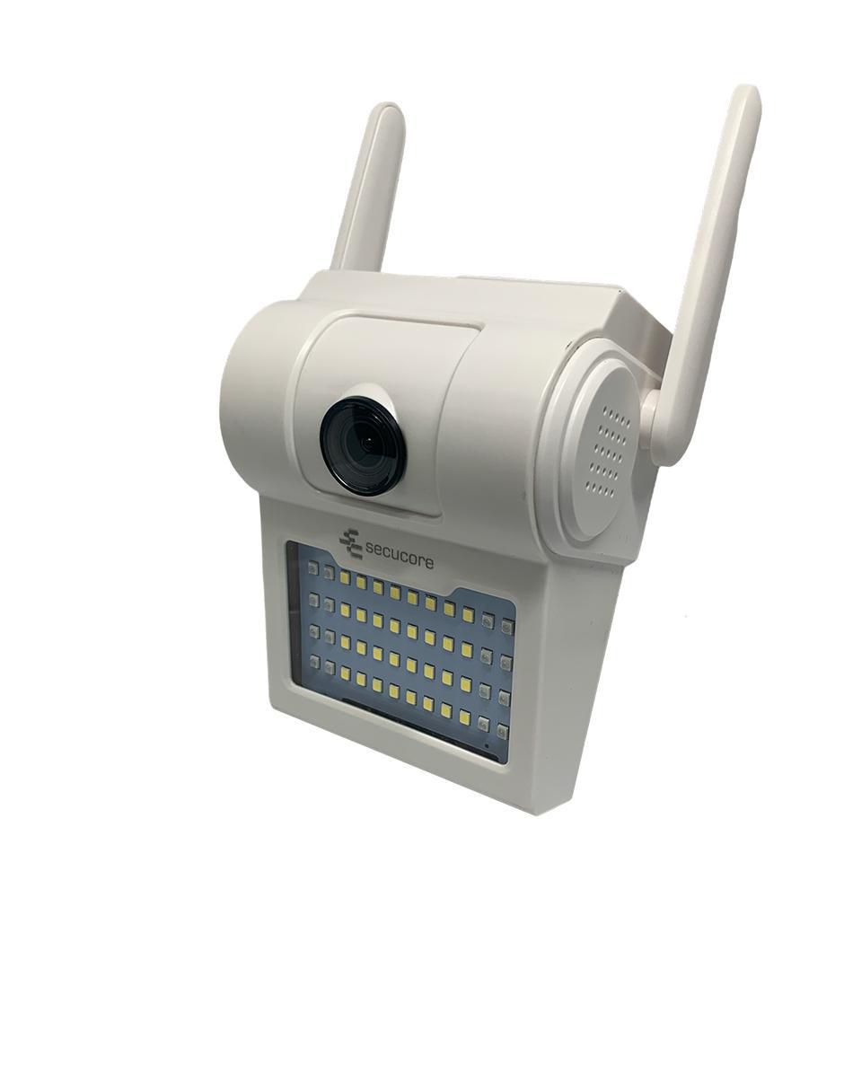 Cámara individual de seguridad Secucore alámbrica Full HD 120° a 170° con capacidad para grabar para interior y exterior