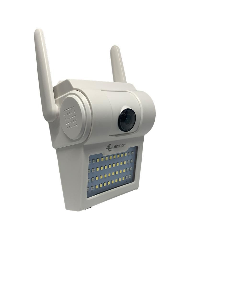 Cámara individual de seguridad Secucore alámbrica Full HD 120° a 170° con capacidad para grabar para interior y exterior