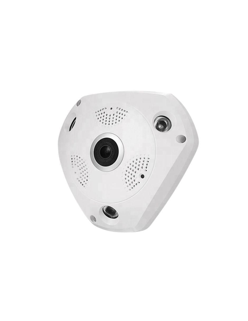 Cámara individual de seguridad inalámbrica HD 360° con capacidad para grabar para interior y exterior