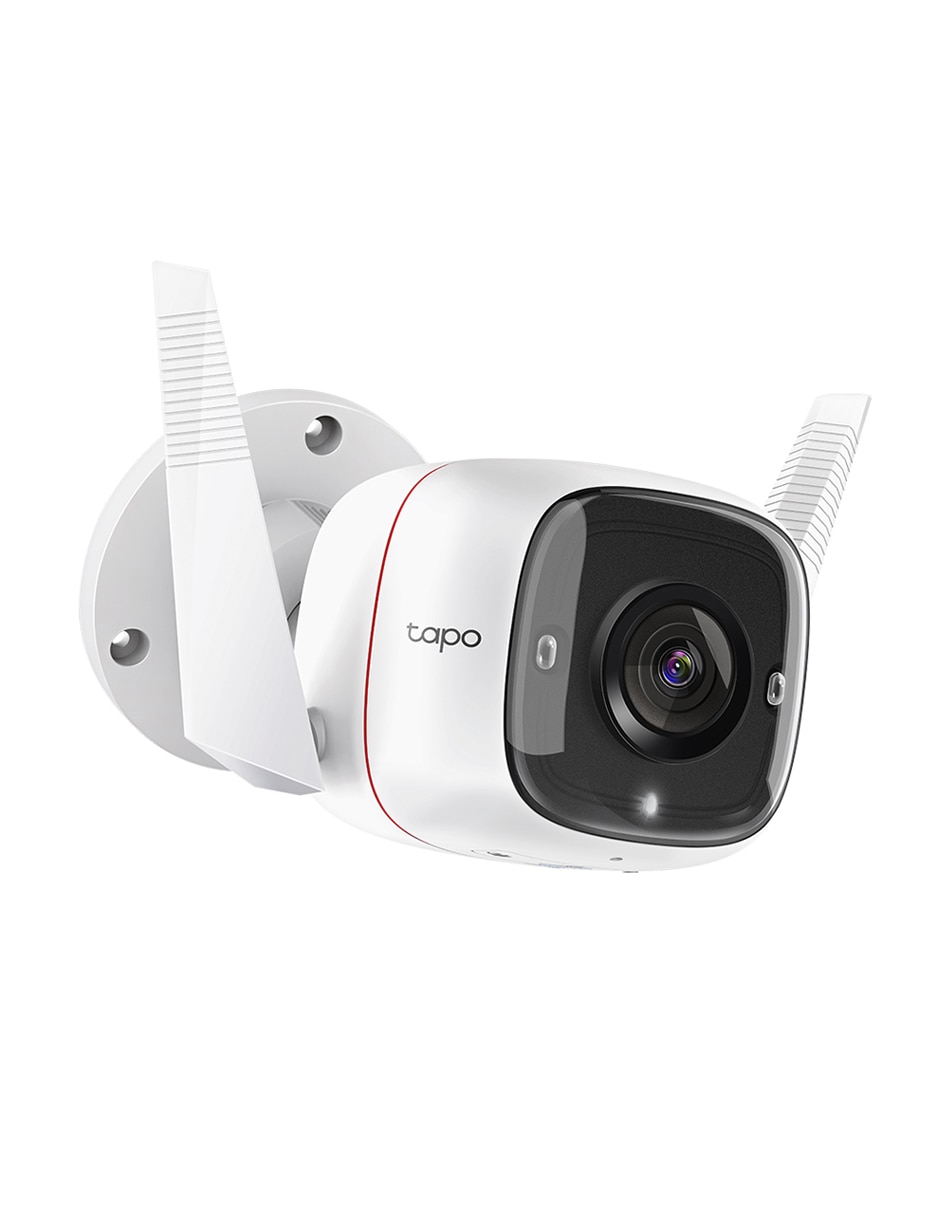 Cámara individual de seguridad Tp Link alámbrica 4K/UHDcon capacidad para grabar para interior y exterior
