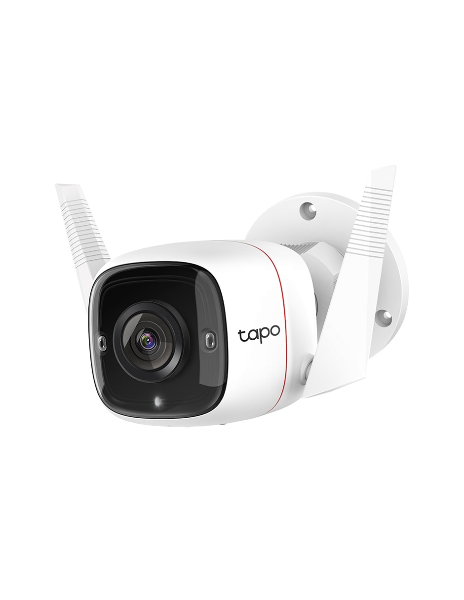 Cámara individual de seguridad Tp Link alámbrica 4K/UHDcon capacidad para grabar para interior y exterior