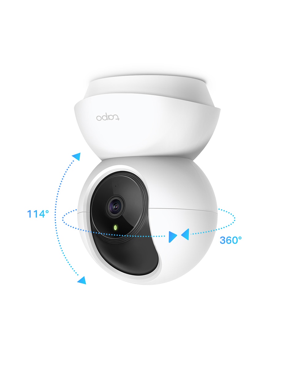 Cámara individual de seguridad Tp Link alámbrica 4K/UHD 360° con capacidad para grabar para interior