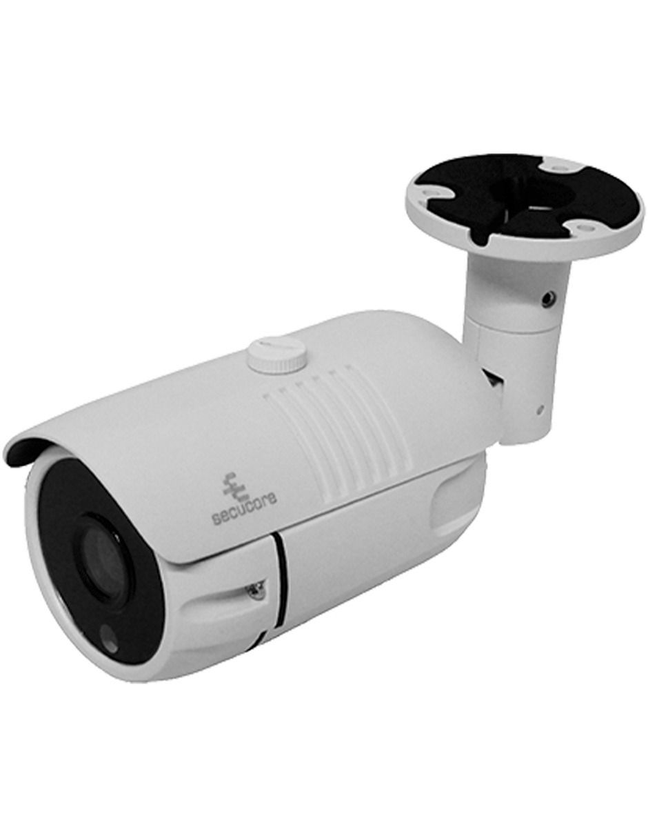 Cámara individual de seguridad Secucore inalámbrica 4K/UHD 90 para interior y exterior