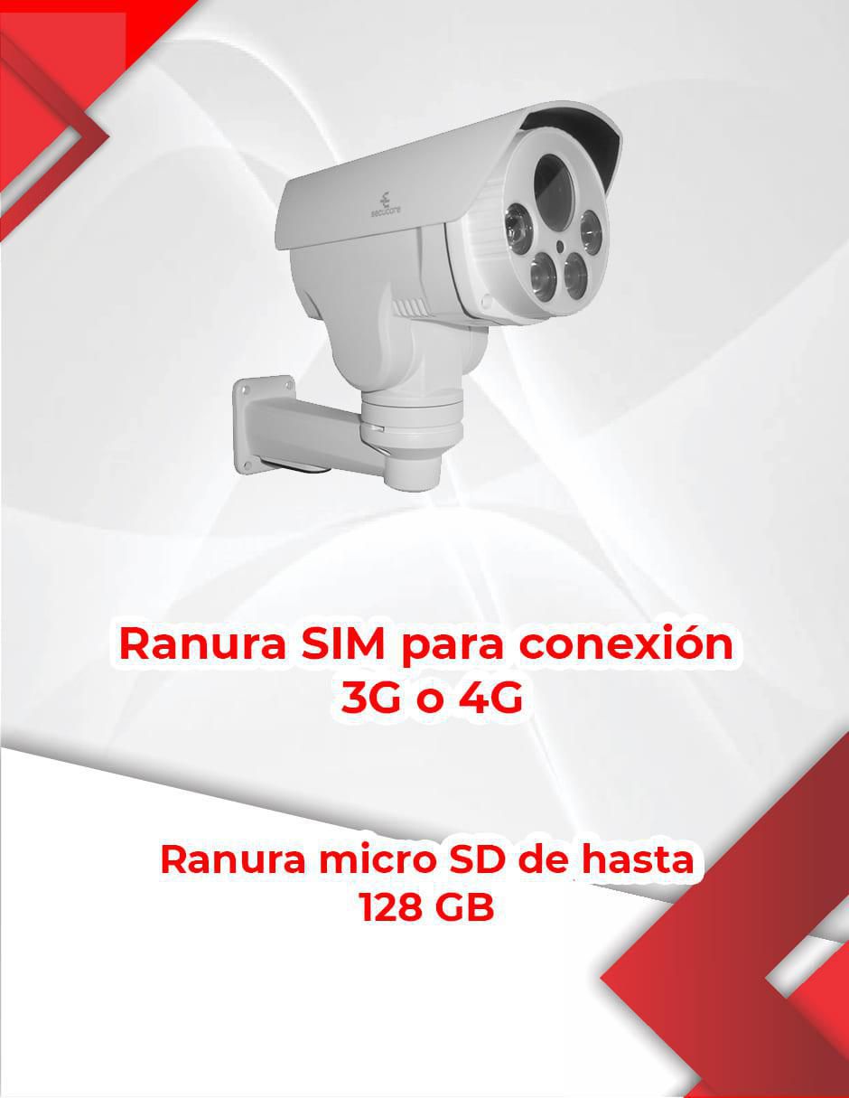 Cámara individual de seguridad inalámbrica Full HD 90° para interior y exterior