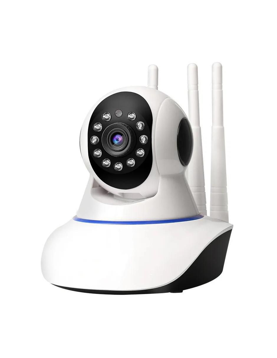 Cámara individual de seguridad Genérica inalámbrica Full HD 360° con capacidad para grabar para interior y exterior