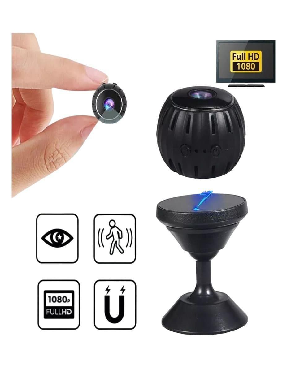 Cámara de seguridad inalámbrica Full HD 150° a 60° con capacidad para grabar para interior y exterior 2