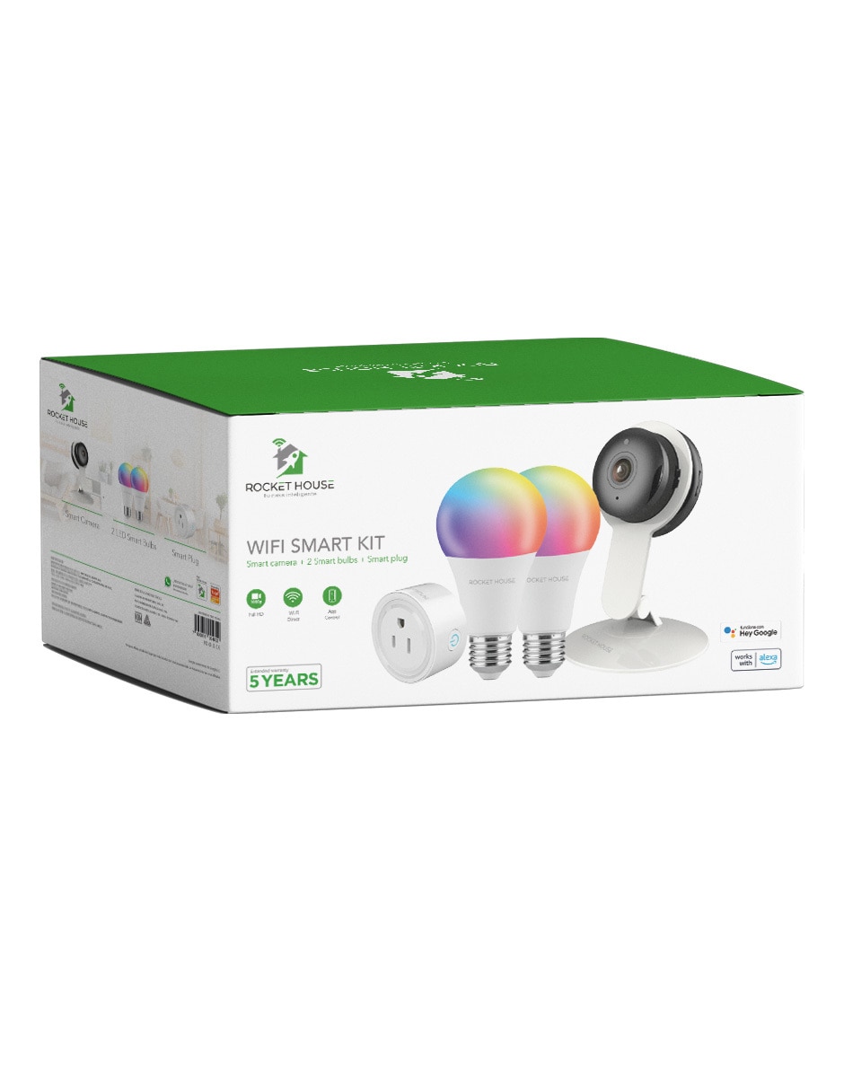 Cámara de seguridad inalámbrica Full HD 120° a 170° con capacidad para grabar para interior 2