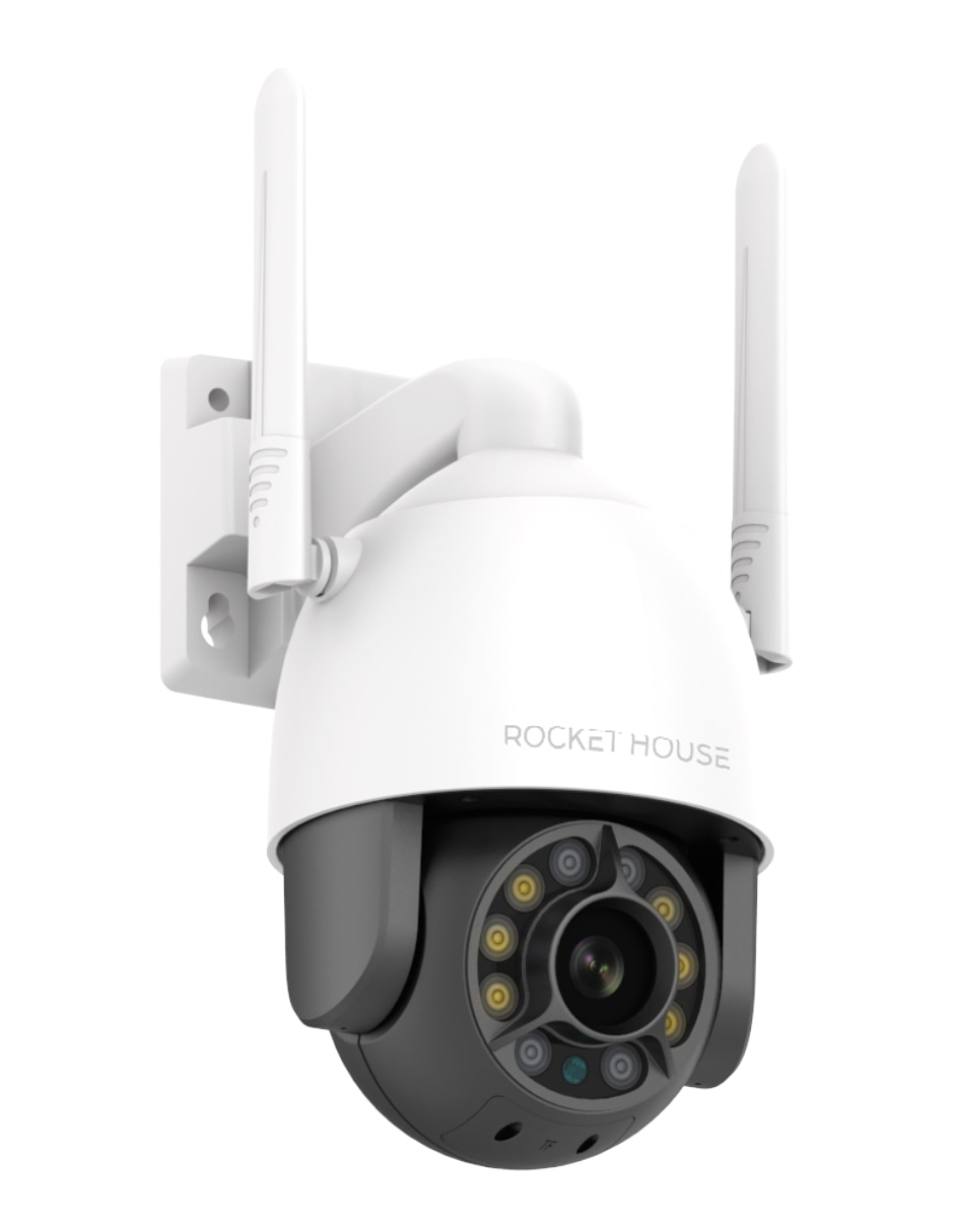 Cámara de seguridad inalámbrica Full HD 360° con capacidad para grabar para interior y exterior 2