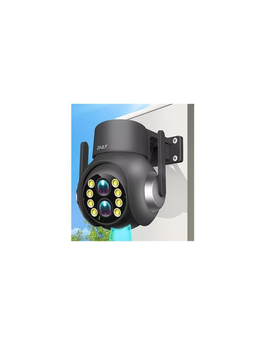 Cámara individual de seguridad alámbrica Full HD 360° con capacidad para grabar para interior y exterior