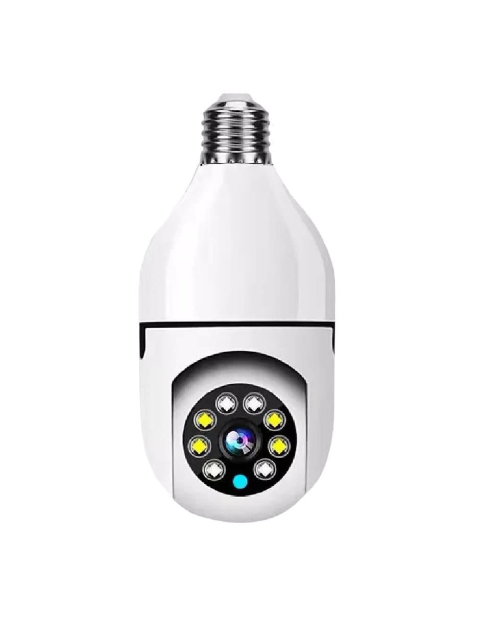 Cámara individual de seguridad Genérica inalámbrica Full HD 360° con capacidad para grabar para interior y exterior