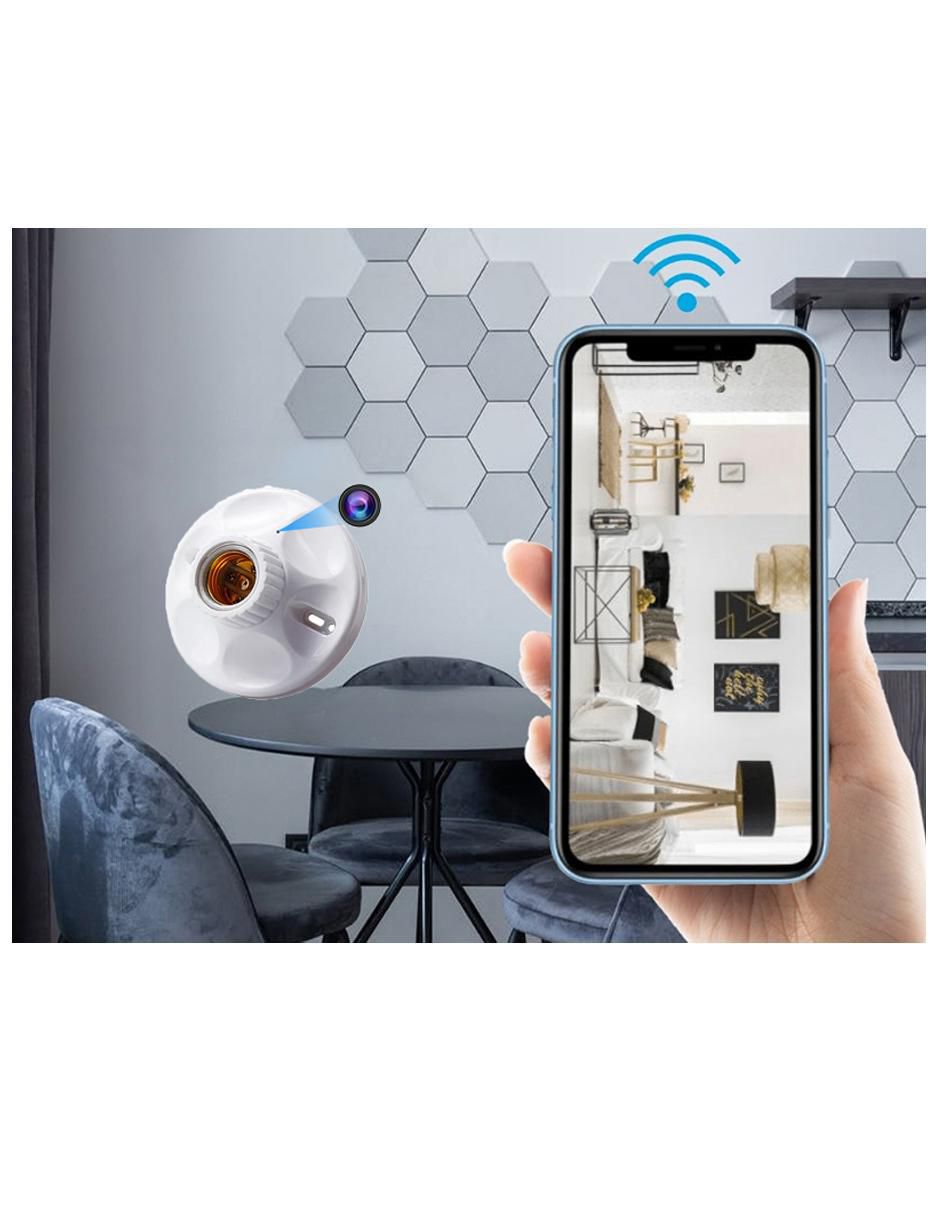 Cámara individual de seguridad Gogo Electronics inalámbrica Full HD 70.4° con capacidad para grabar visión nocturna para interior y exterior