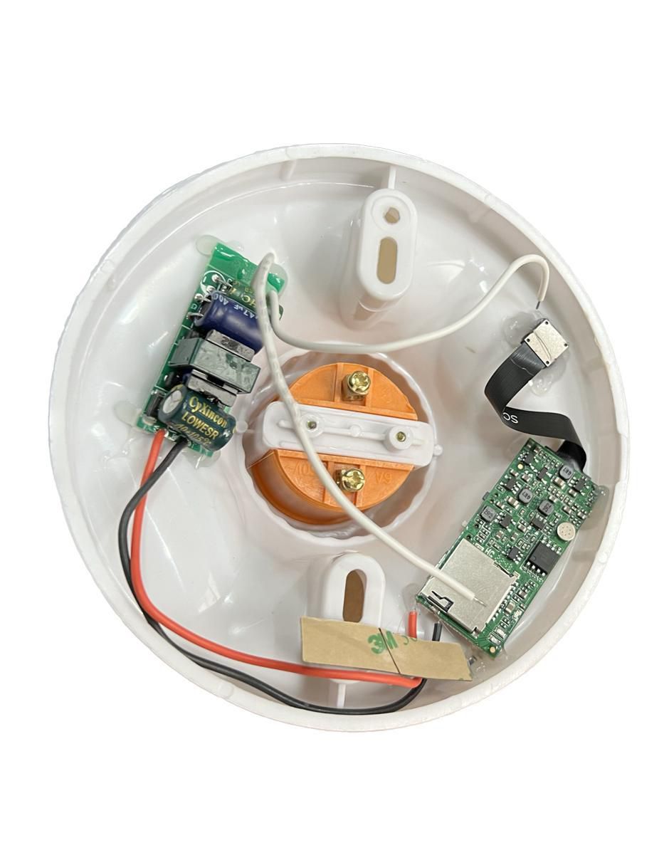 Cámara individual de seguridad Gogo Electronics inalámbrica Full HD 70.4° con capacidad para grabar visión nocturna para interior y exterior