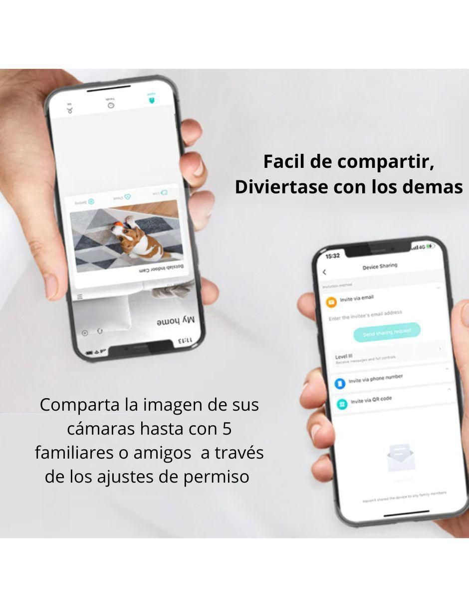 Cámara Wi-Fi de seguridad alámbrica Full HD 120° a 170° con capacidad para grabar para interior y exterior 7