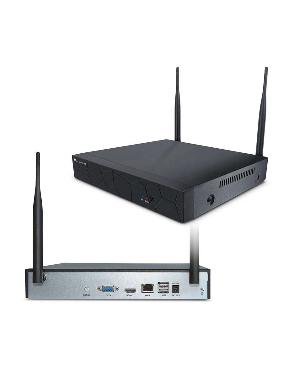 Kit 4 cámaras de seguridad Lloyd'S alámbrica Full HD 92 con capacidad para grabar para interior y exterior