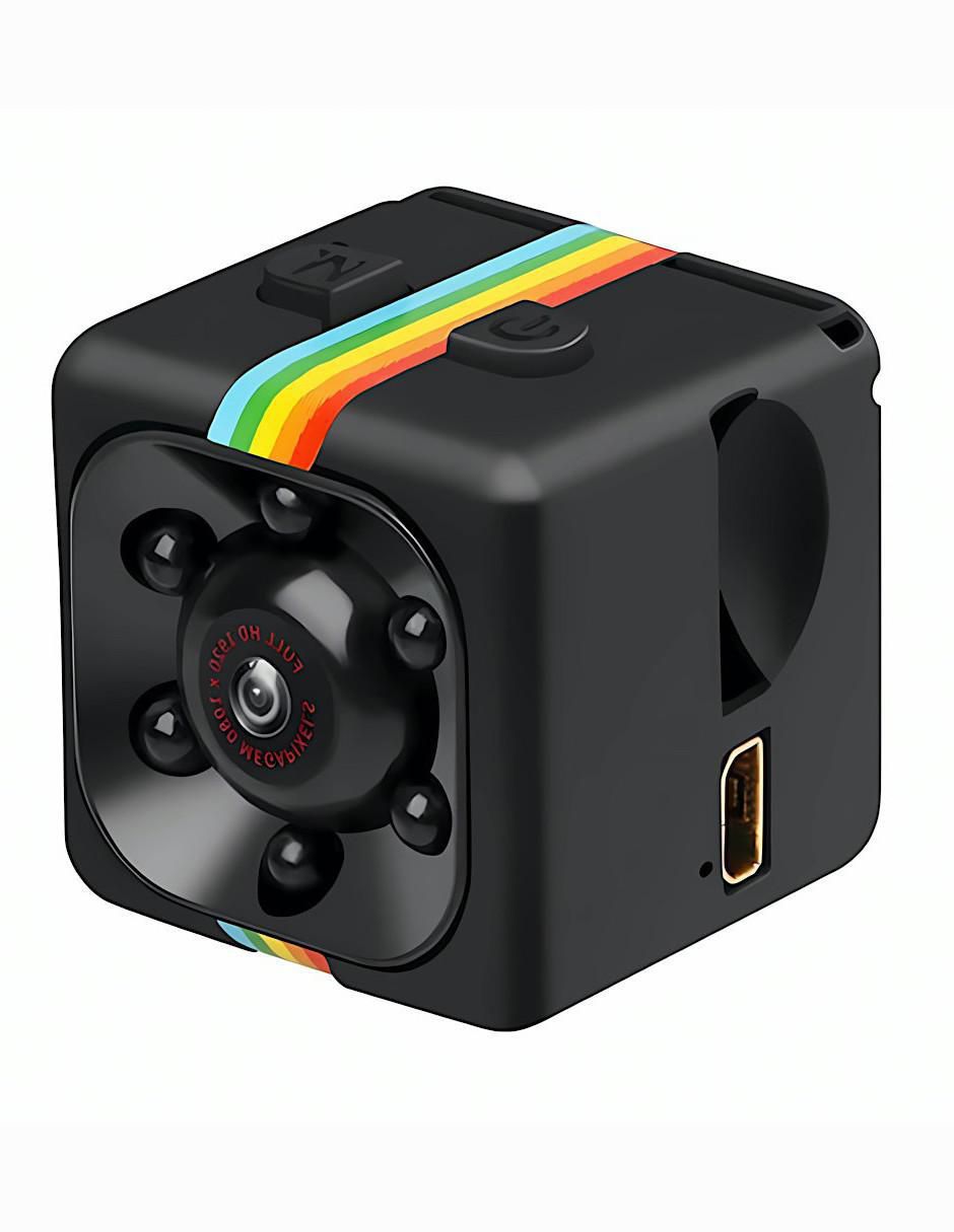 Cámara individual de seguridad alámbrica Full HD 120° a 170° con capacidad para grabar para interior