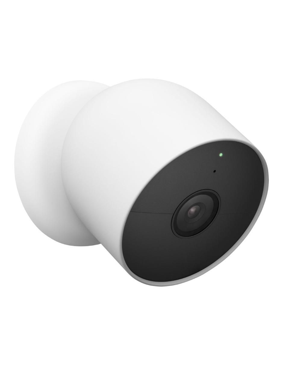Cámara Wi-Fi de seguridad Google inalámbrica Full HD 120° a 170° con capacidad para grabar para interior y exterior