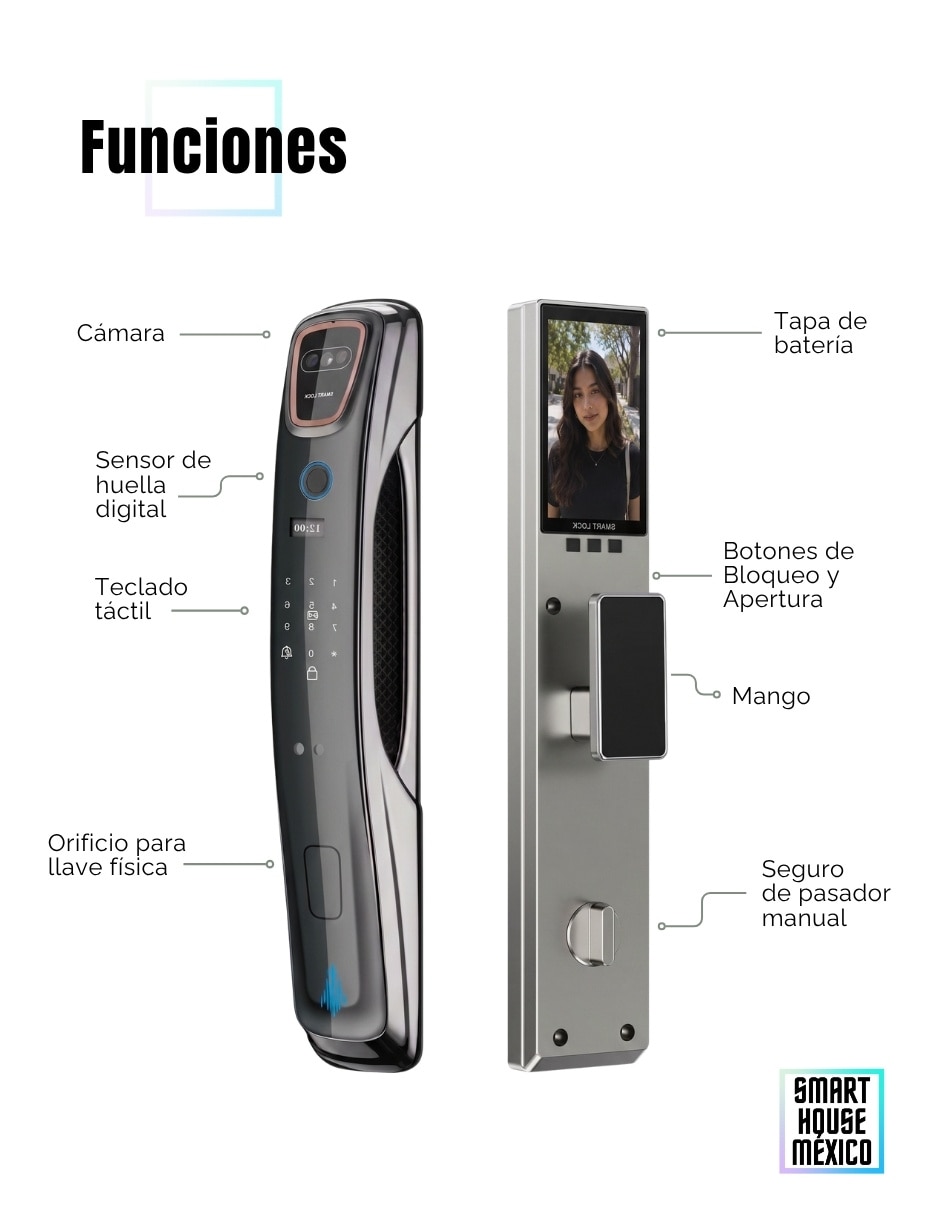 Cerradura smart Smart House Spectrum