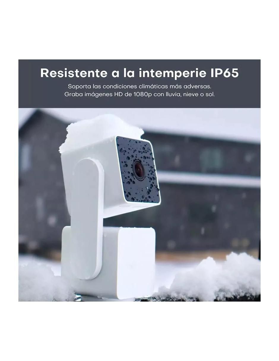 Cámara de seguridad inalámbrica Full HD 120° a 170° con capacidad para grabar para interior y exterior 4