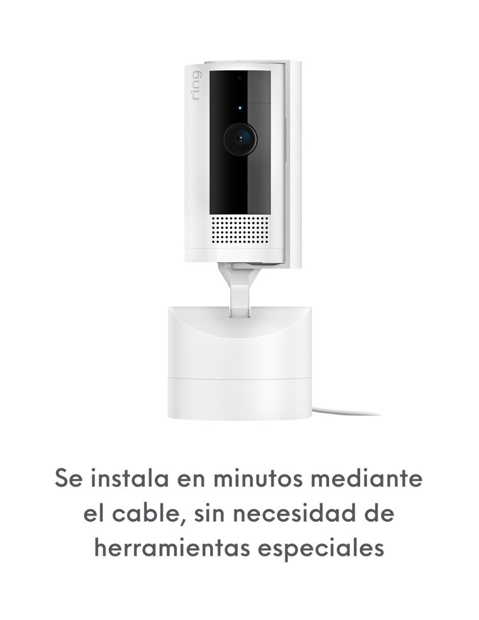 Cámara de seguridad modelo Pant Tilt Indoor Cam alámbrica HD 360° con capacidad para grabar visión nocturna para interior 3