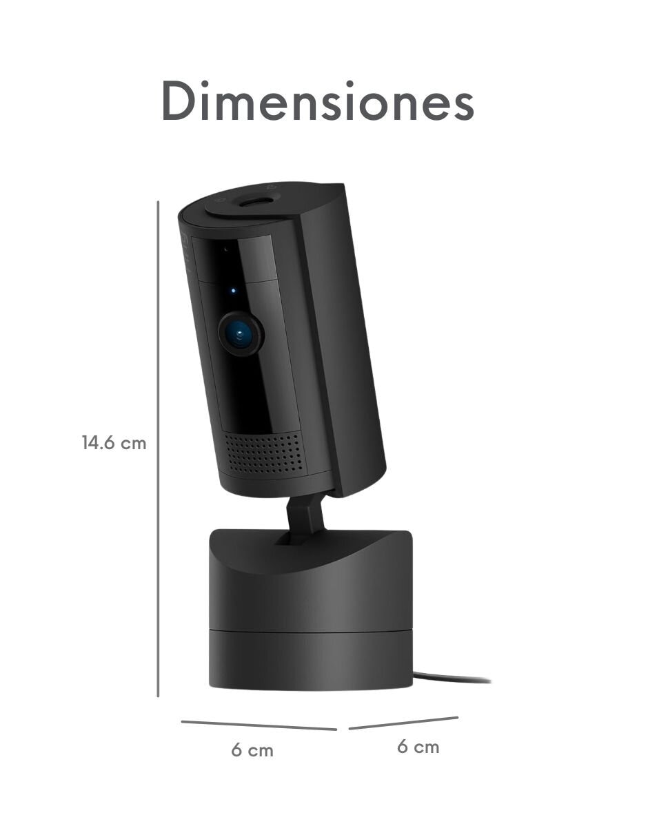 Cámara de seguridad modelo Pant Tilt Indoor Cam alámbrica HD 360° con capacidad para grabar visión nocturna para interior 11