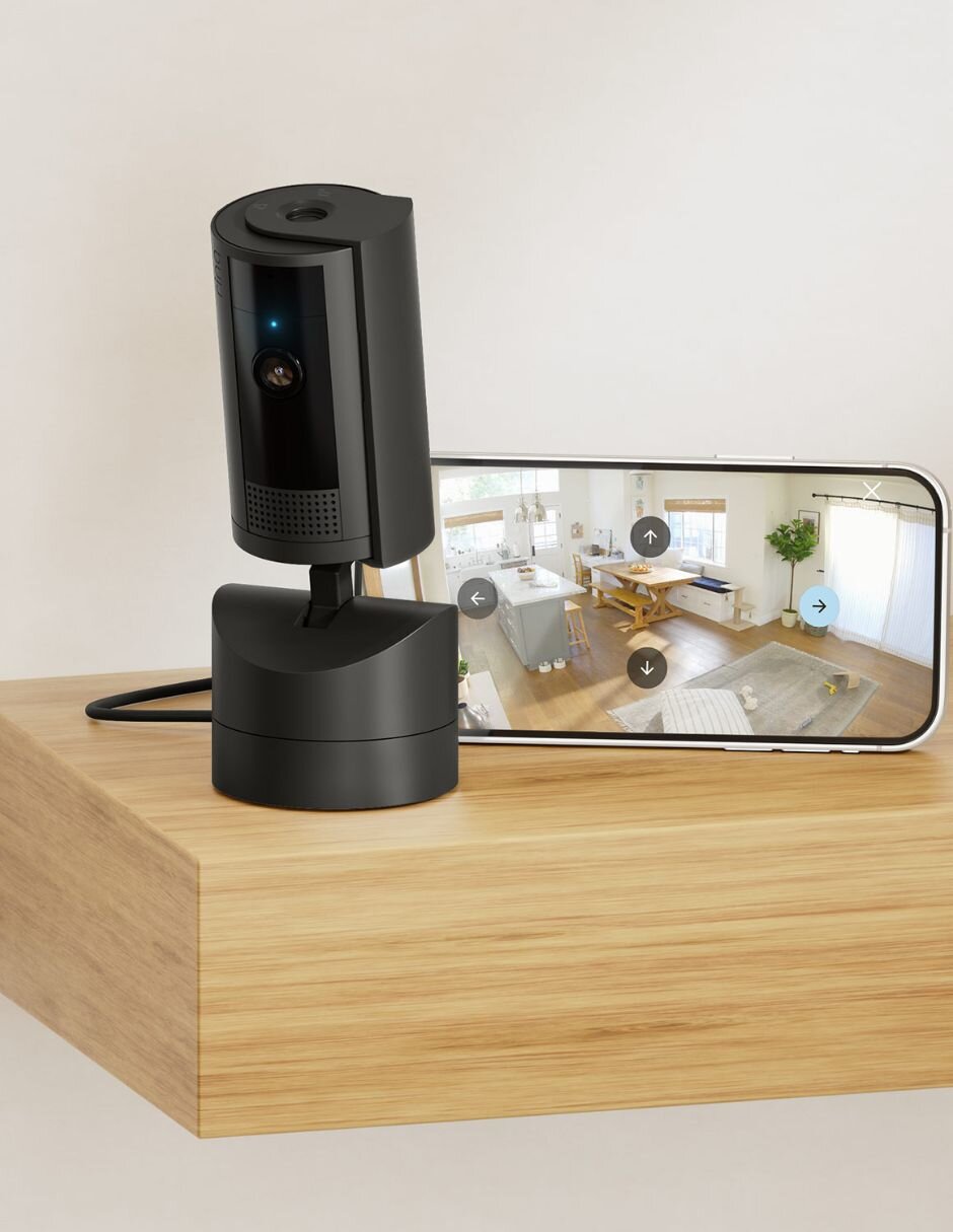 Cámara de seguridad modelo Pant Tilt Indoor Cam alámbrica HD 360° con capacidad para grabar visión nocturna para interior 3