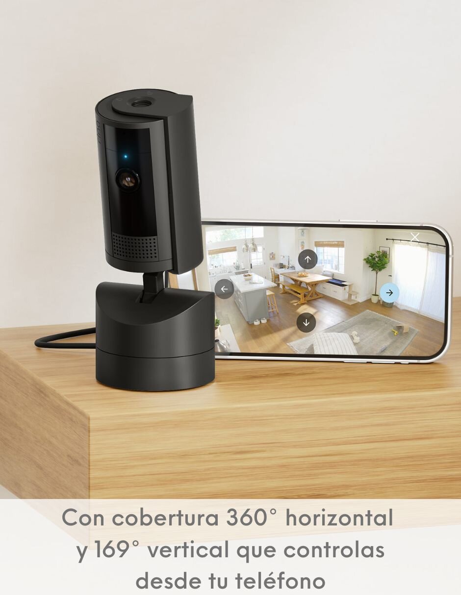 Cámara de seguridad modelo Pant Tilt Indoor Cam alámbrica HD 360° con capacidad para grabar visión nocturna para interior 7