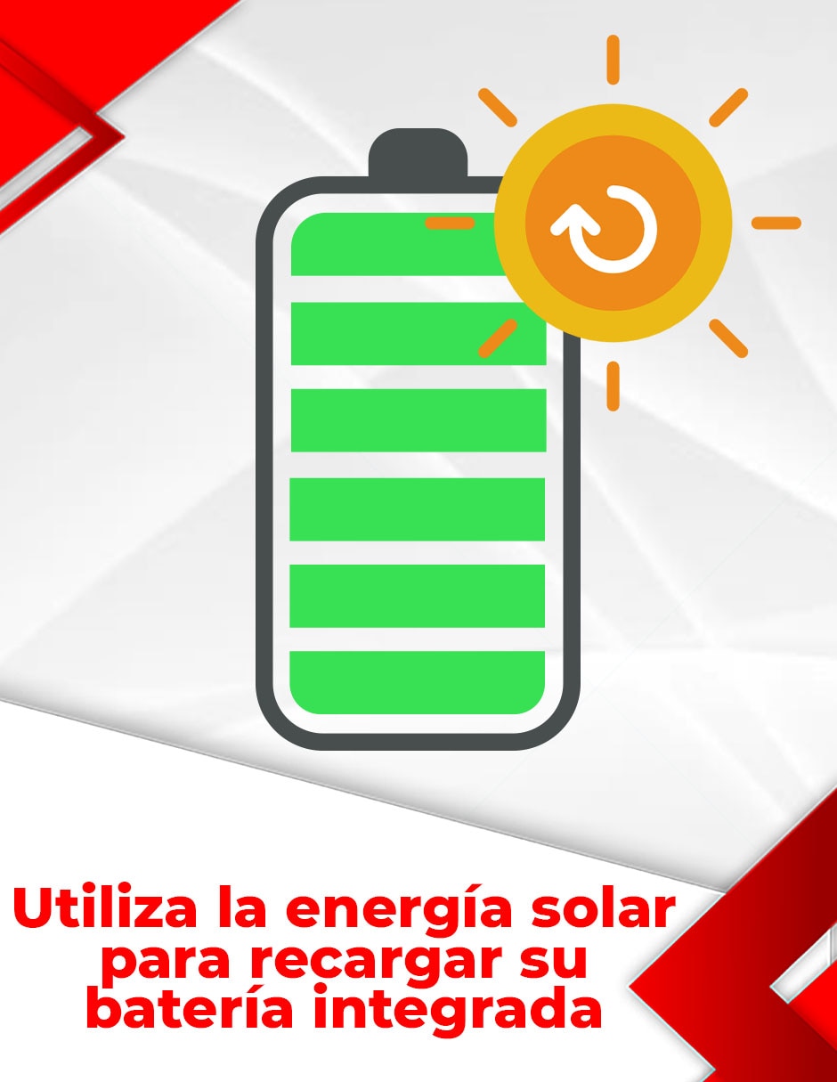 Cámara solar de seguridad inalámbrica Full HD 350° con capacidad para grabar visión nocturna para exterior 3