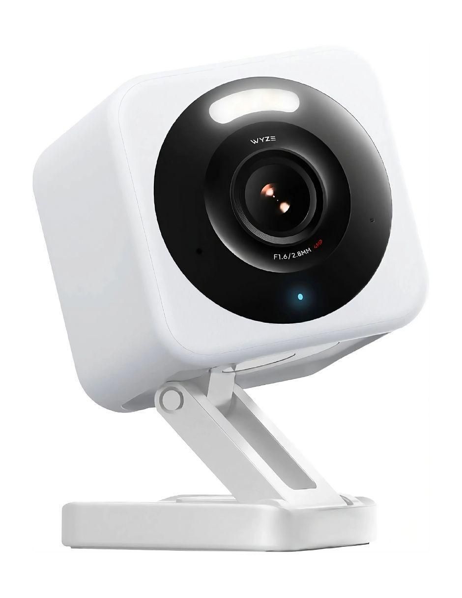 Cámara individual de seguridad Wyze alámbrica 2K 120° con capacidad para grabar visión nocturna para interior y exterior