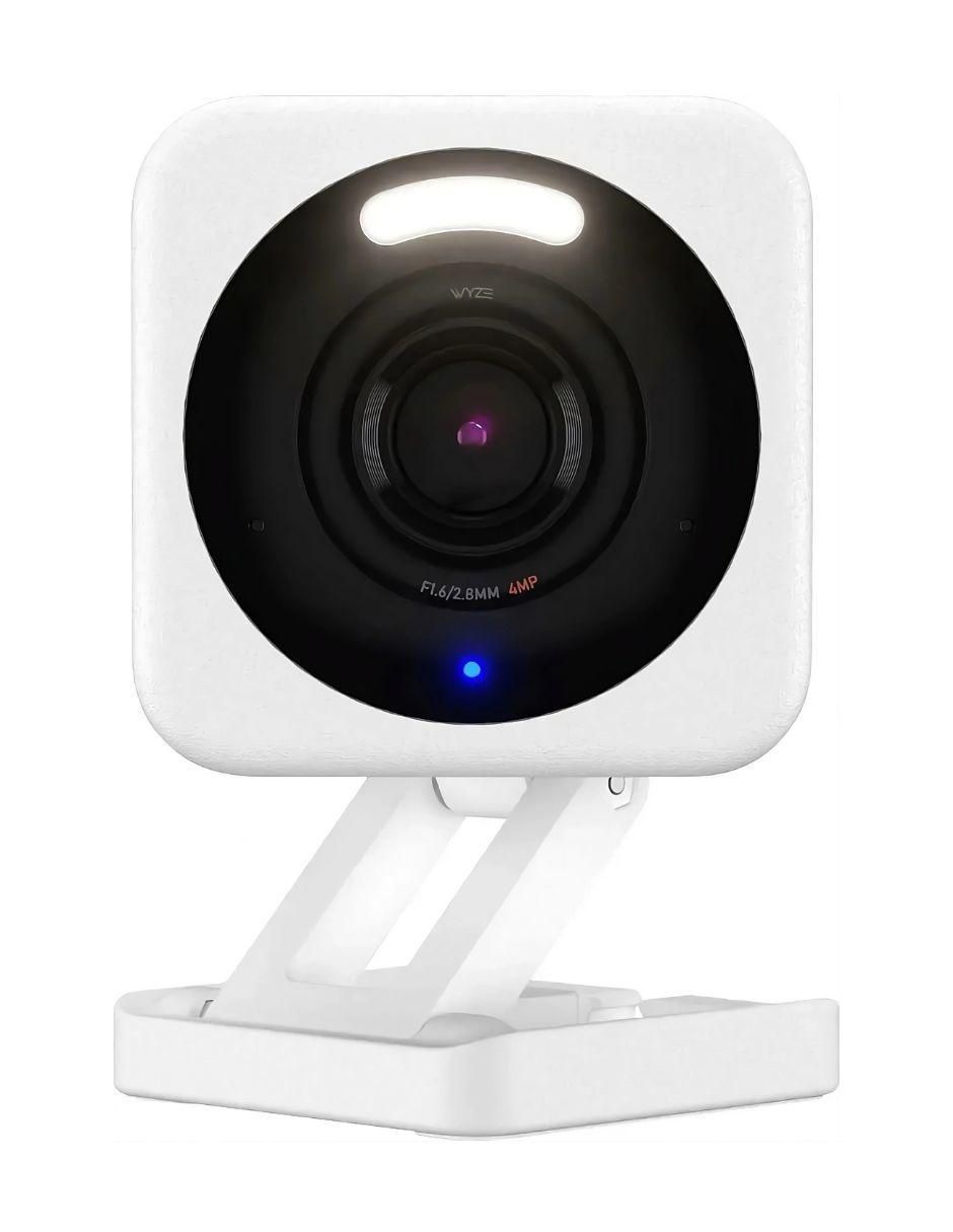 Cámara individual de seguridad Wyze alámbrica 2K 120° con capacidad para grabar visión nocturna para interior y exterior