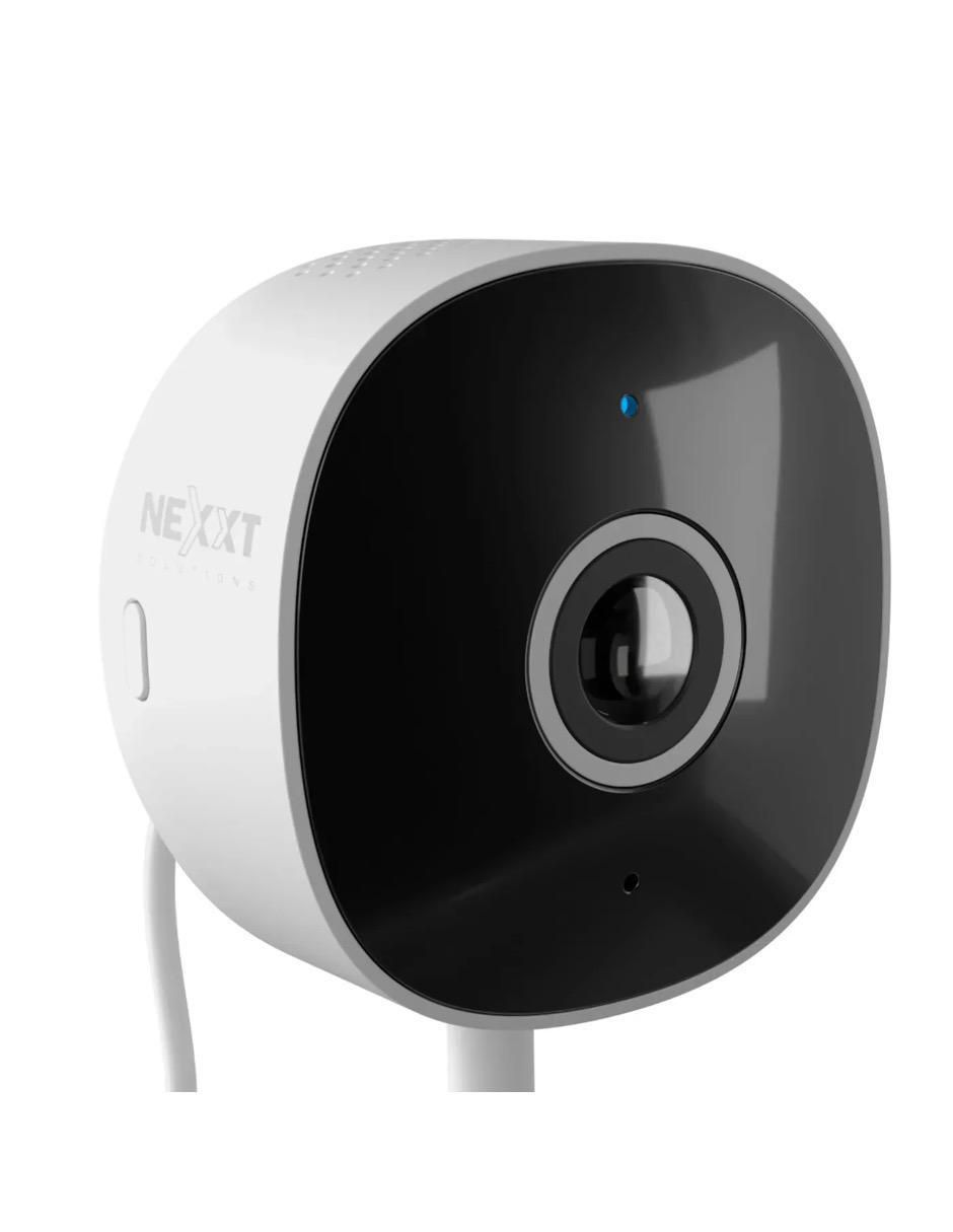Kit 2 cámaras de seguridad modelo Nexxt inalámbrica 2K 90° capacidad para grabar visión nocturna para interior