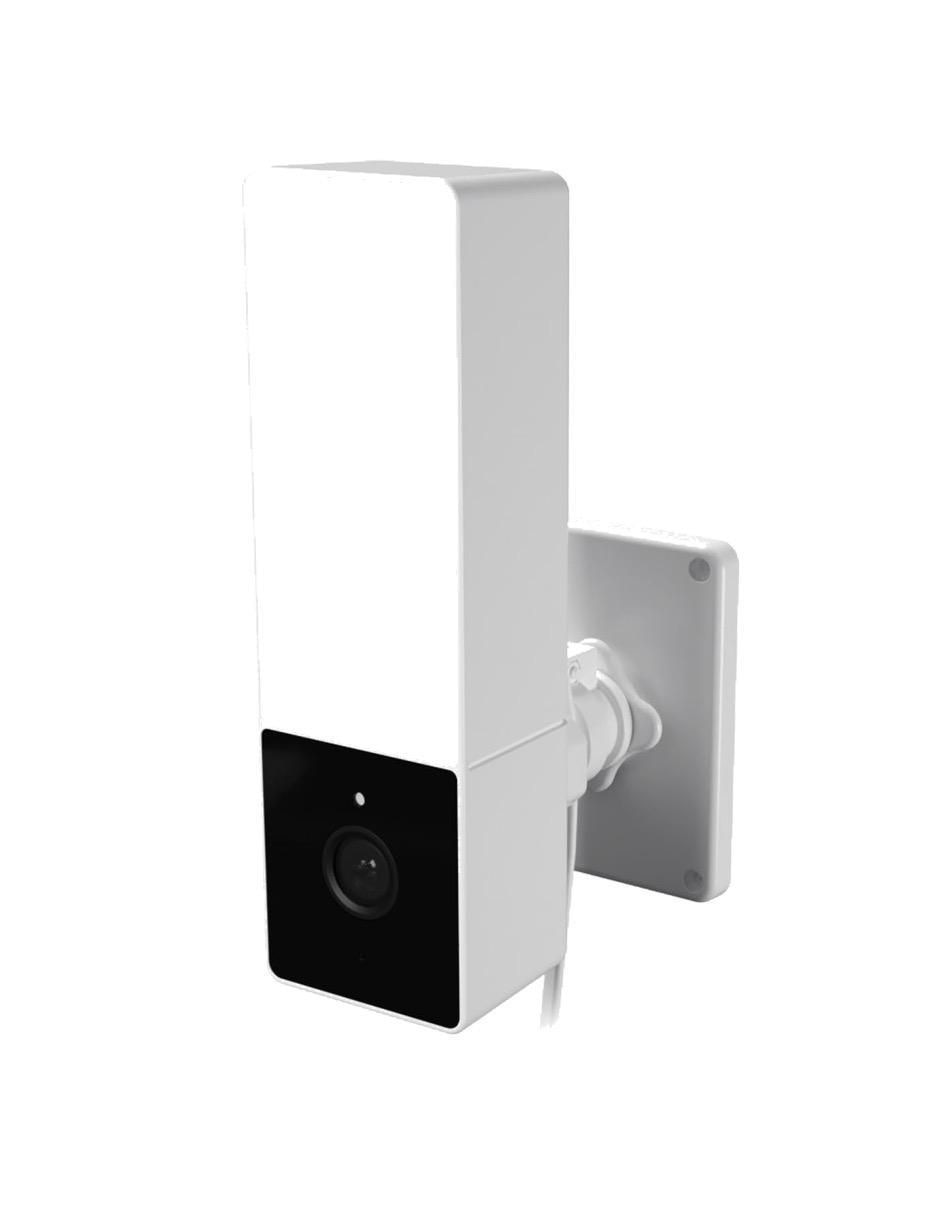 Cámara Wi-Fi de seguridad Nexxt Solutions inalámbrica 2K 110° con capacidad para grabar visión nocturna para exterior
