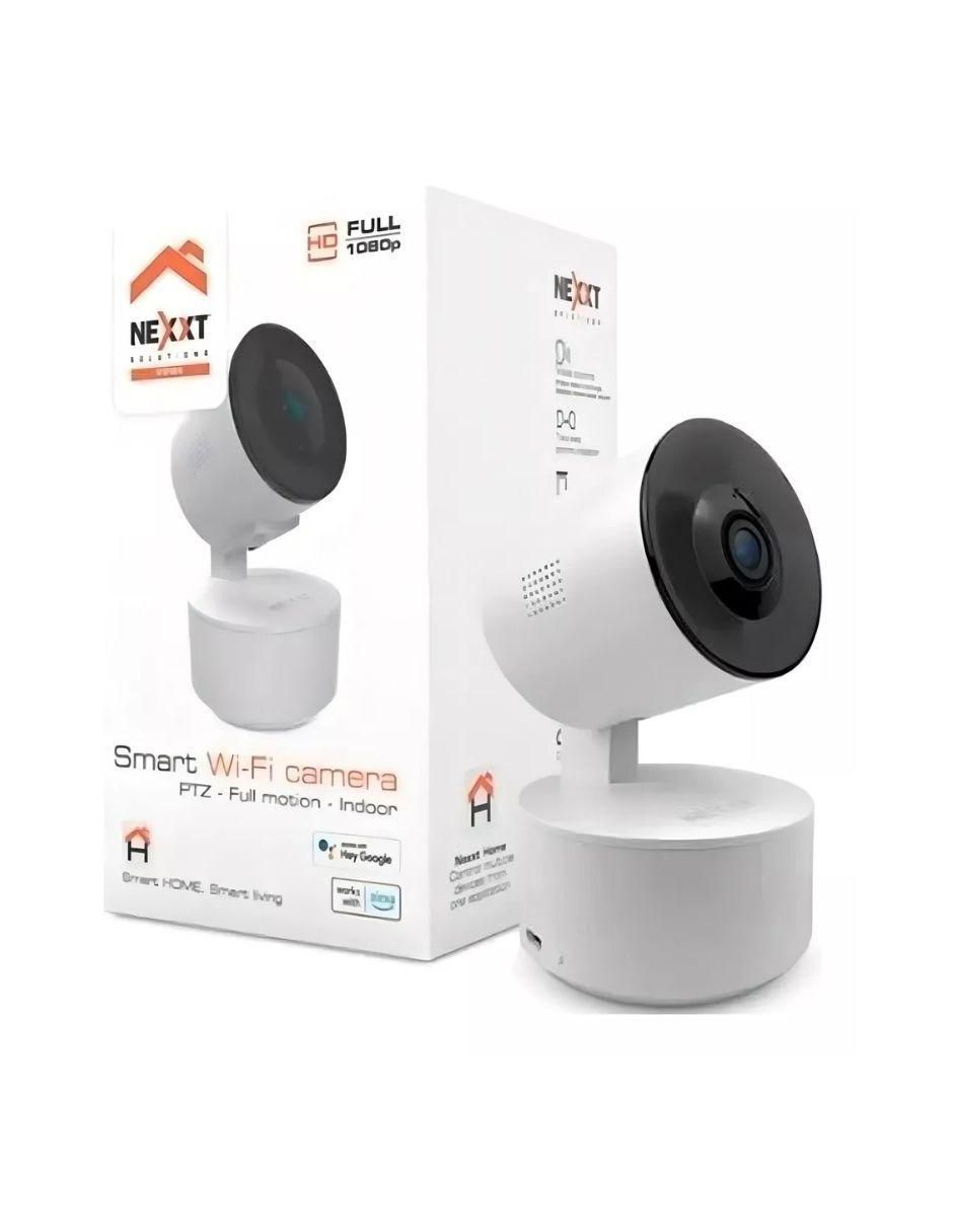 Cámara individual de seguridad inalámbrica 2K 360° con capacidad para grabar visión nocturna para interior 1