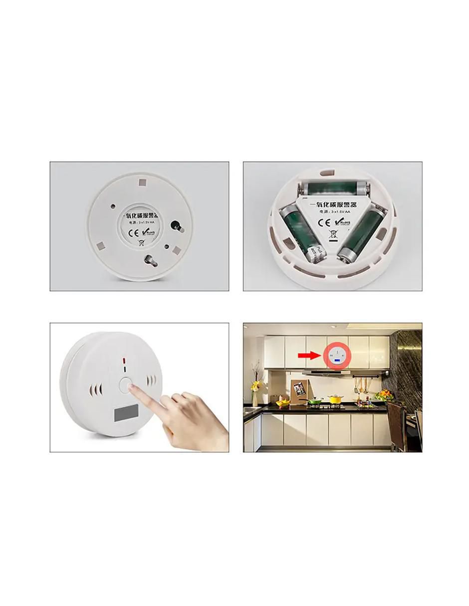 Sensor de humo de LED