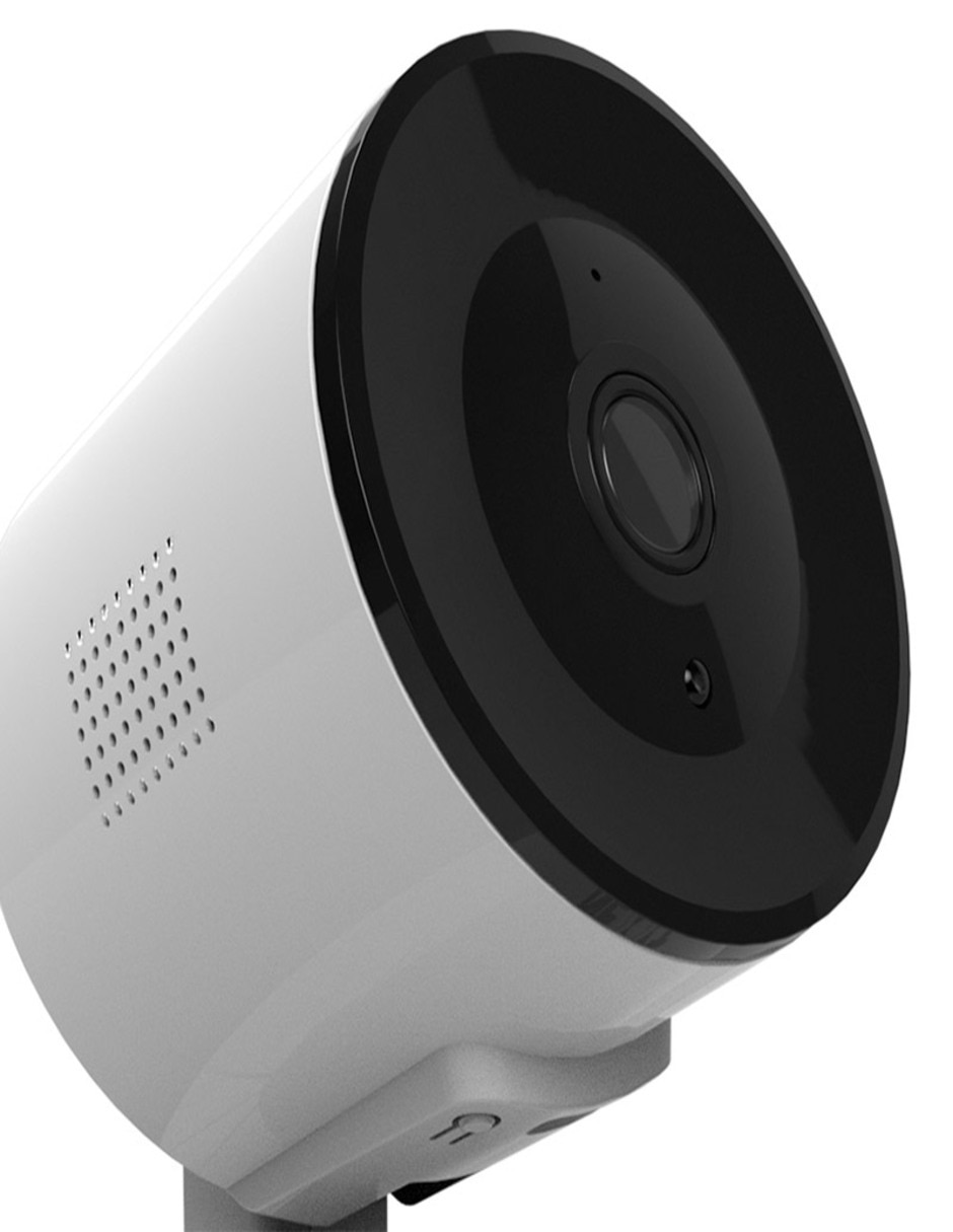 Cámara Wi-Fi de seguridad Nexxt Home inalámbrica 2K 350° con capacidad para grabar visión nocturna para interior