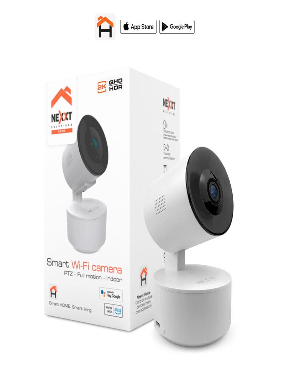 Cámara Wi-Fi de seguridad inalámbrica 2K 350° con capacidad para grabar visión nocturna para interior Cámara Wi-Fi de seguridad inalámbrica 2K 350° con capacidad para grabar visión nocturna para interior