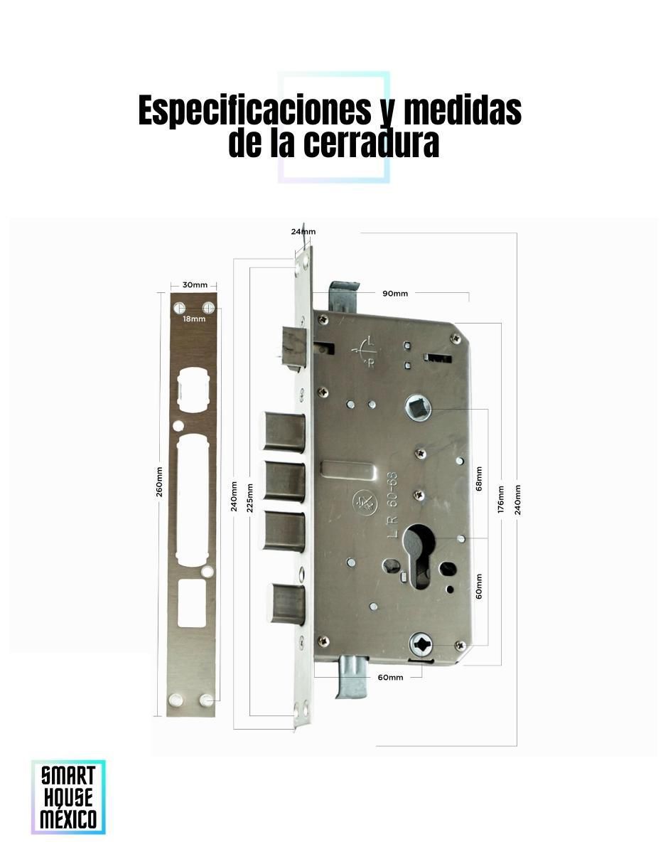 Cerradura smart Stratos 6