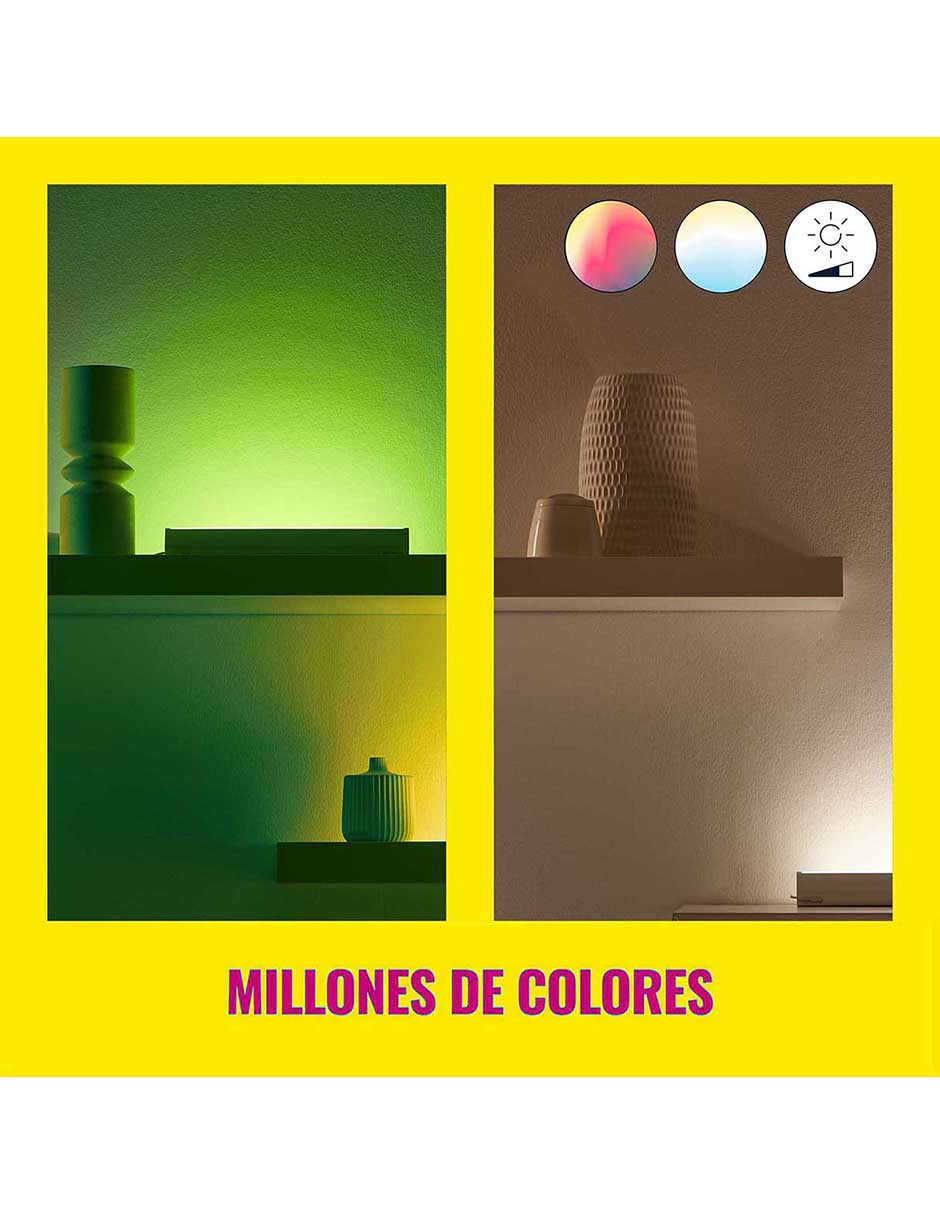 Barras de luz wifi led color + blancos