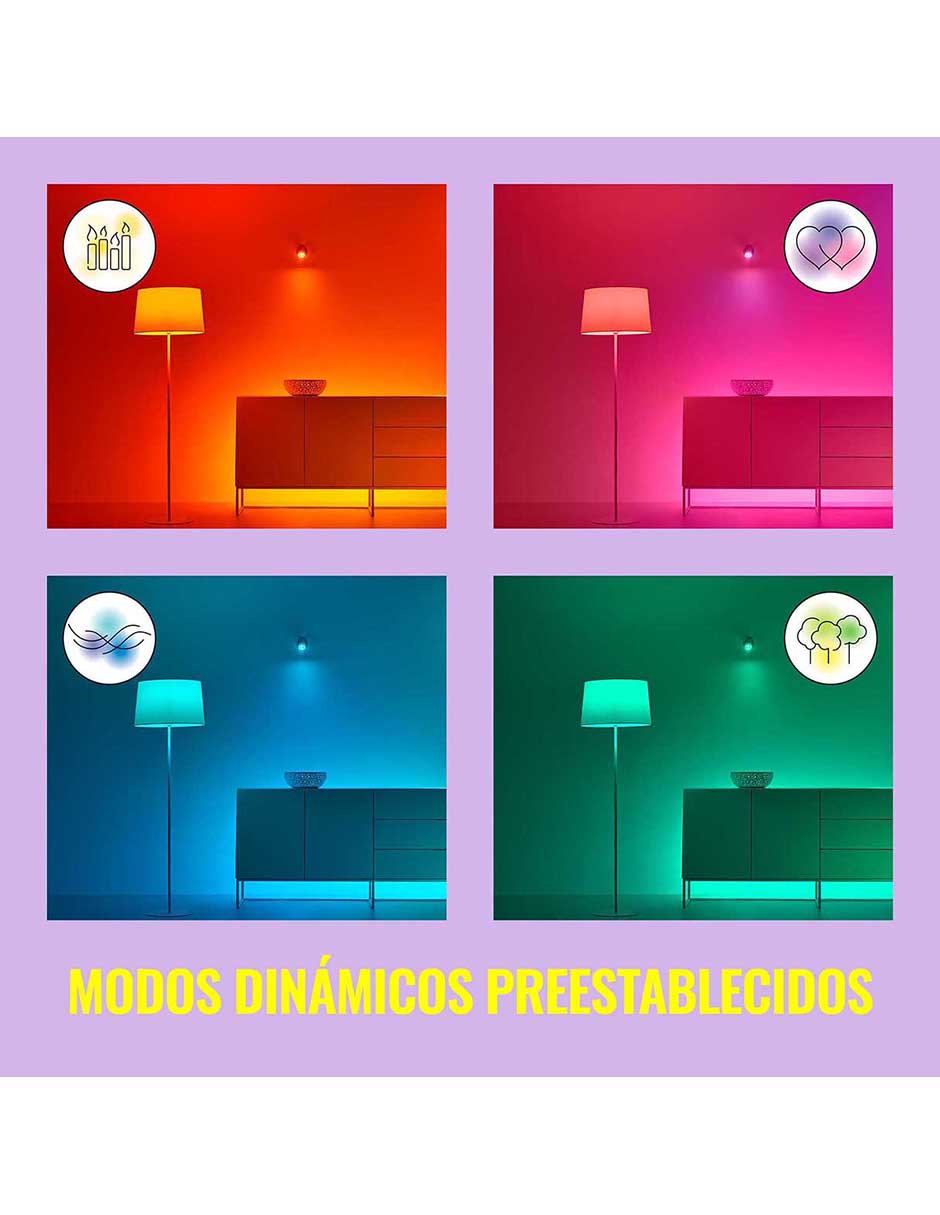 Barras de luz wifi led color + blancos