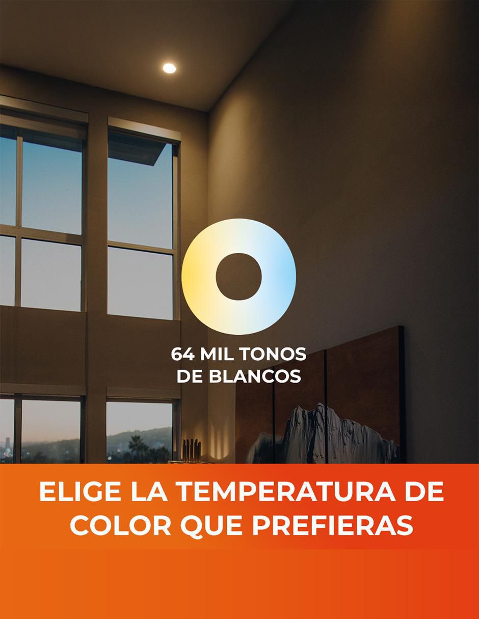 Foco LED 5 W de consumo 40 W de iluminación 400 lúmenes