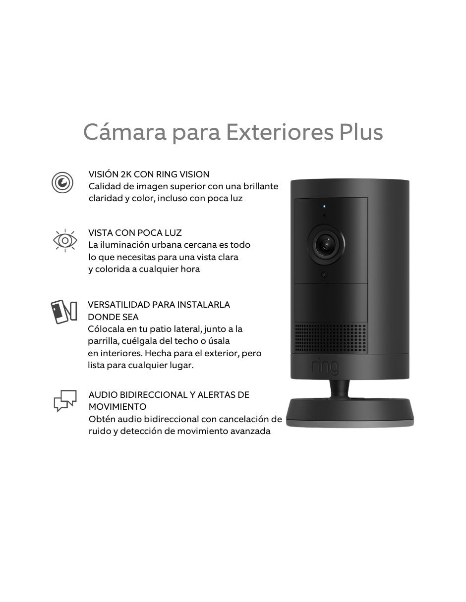 Cámara WI-FI de seguridad modelo Video Doorbell inalámbrica2k 160/140/80 con capacidad de grabar y visión nocturna para exterior 8