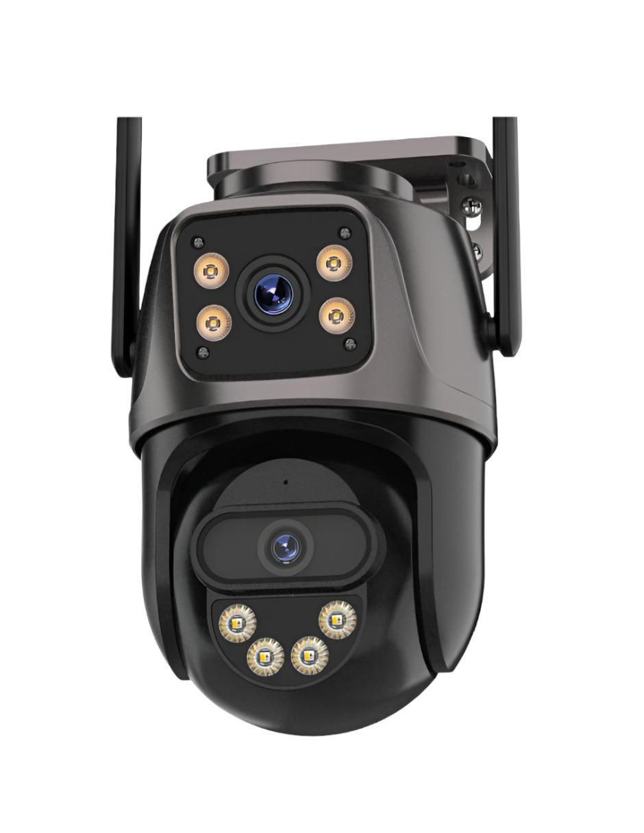Cámara Wi-Fi de seguridad inalámbrica Full HD 350° con capacidad para grabar visión nocturna para exterior 1