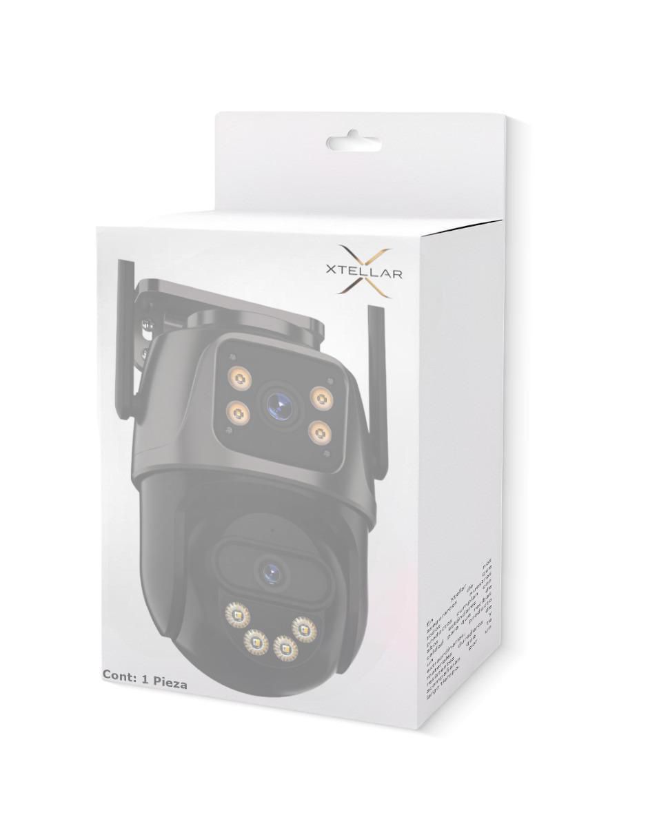Cámara Wi-Fi de seguridad inalámbrica Full HD 350° con capacidad para grabar visión nocturna para exterior Cámara Wi-Fi de seguridad inalámbrica Full HD 350° con capacidad para grabar visión nocturna para exterior