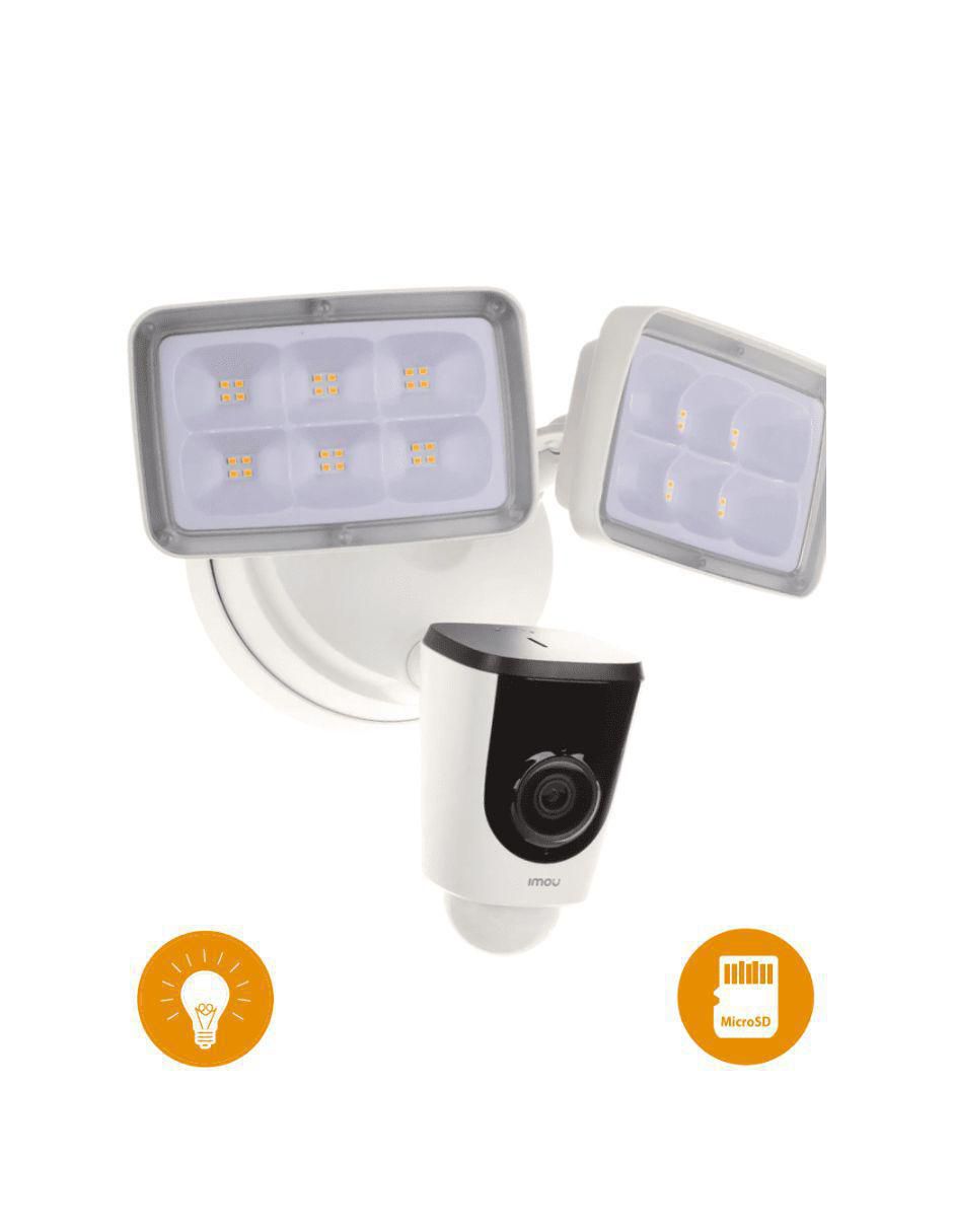 Cámara individual de seguridad Imou inalámbrica HD 110° con visión nocturna con capacidad de grabar para interior y exterior